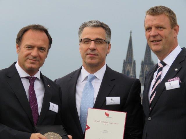 Verleihung des Kölner Unternehmerpreis 2016